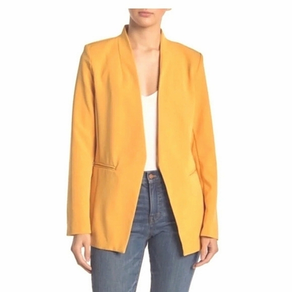 bagatelle Jackets & Blazers - Bagatelle Open front blazer. light orange. Size small NWT